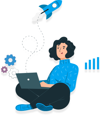 Grafik einer Person